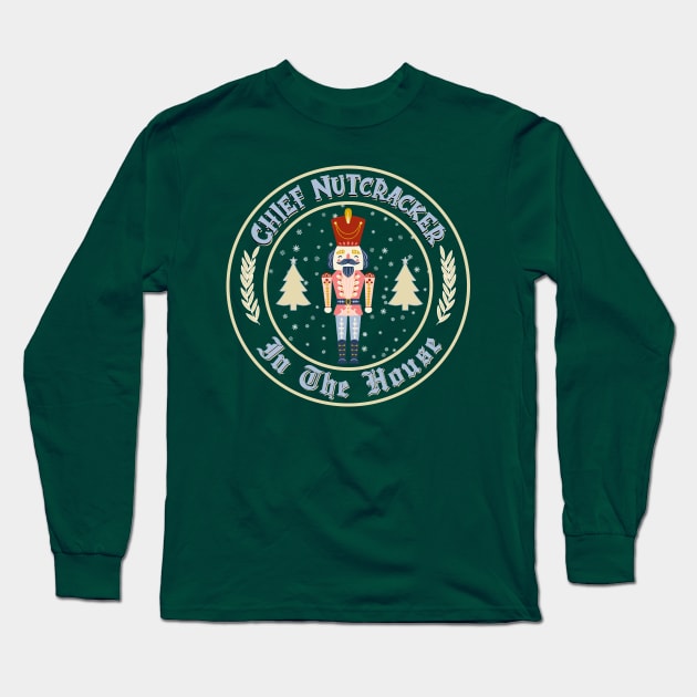 Chief Nutcracker in the House Long Sleeve T-Shirt by Blended Designs